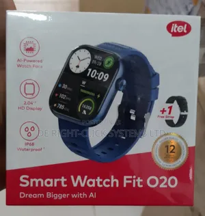 Itel Smart Watch Fit 020 Isw-020 Ip68 Waterproof Replaceable Straps