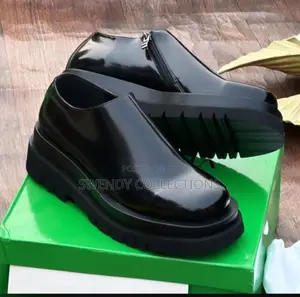 Luxury Black Leather Shoe