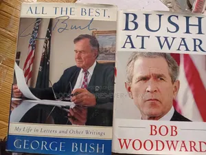 George Bush Junior and Senior