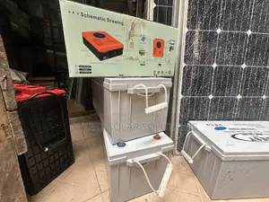 2 Big Batteries With 1 4.2kw Inverter