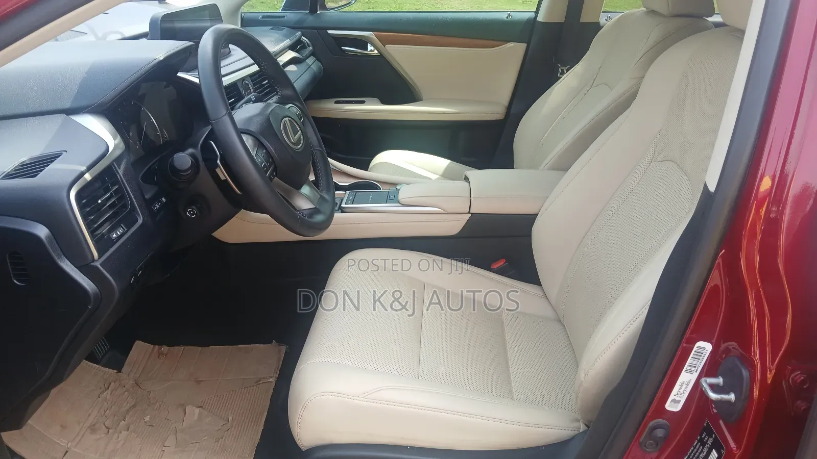Lexus RX 2022 Red