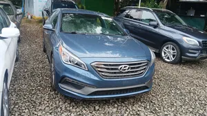 Hyundai Sonata Sport 2.0T 4dr Sedan (2.0L 4cyl Turbo 6A) 2015 Blue