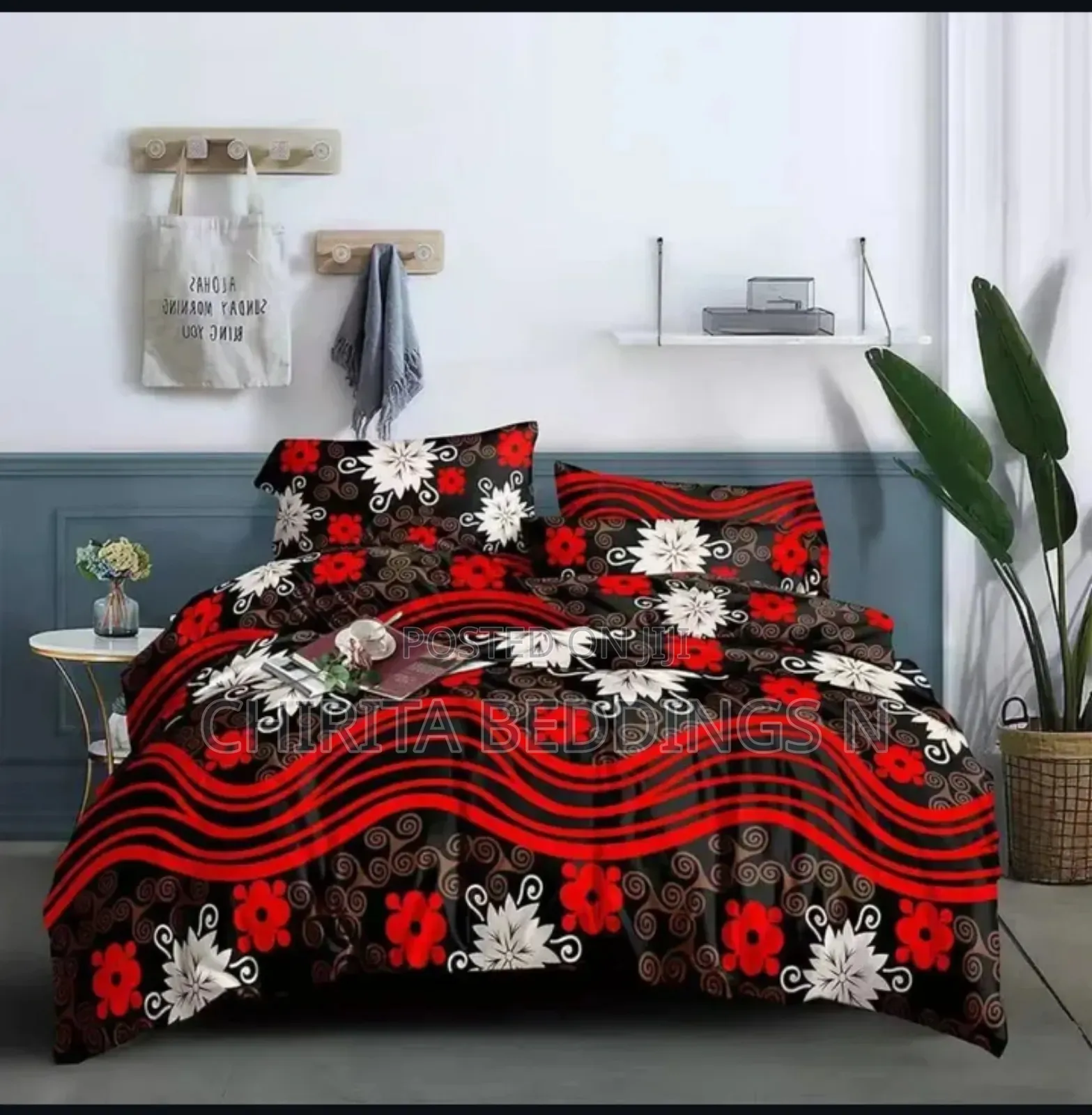Bedsheet and Duvet for 6by6 Bed