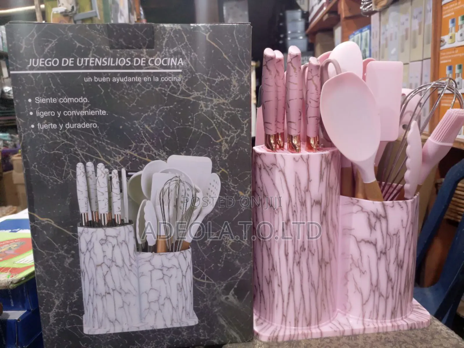 Marble Kitchen Ware Set