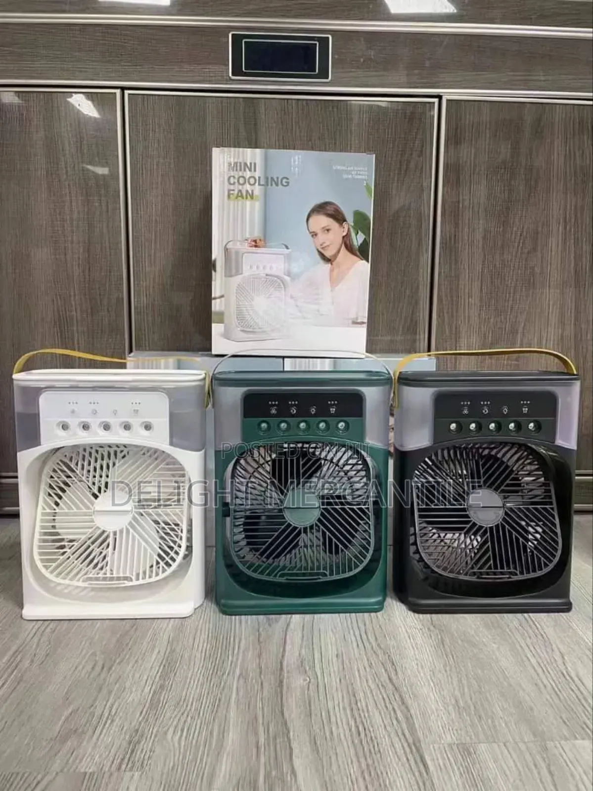 Cooling Fan With Humidifier