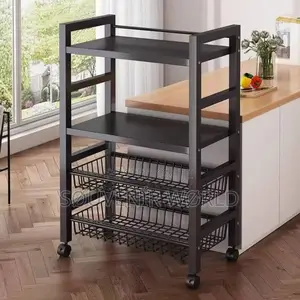 4layer Rack With Basket L