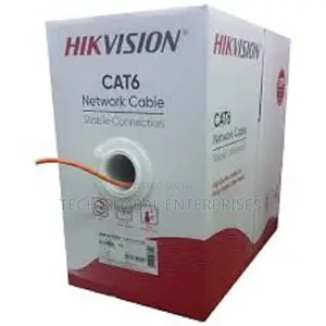 Hikvision Ds-1ln6uzc0cat6 U/Utp Network Cable (Solid Copper, 0.5mm)