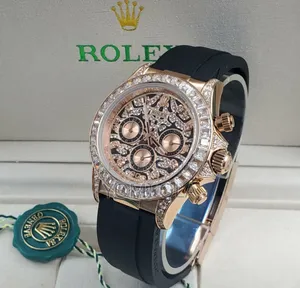 Rolex Day-Tona Tiger-Eye Watch