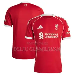 Adidas Liverpool 2025/2026 Football Home Jersey