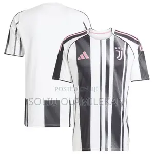 Adidas Juventus 2025/2026 Latest Football Home Jersey