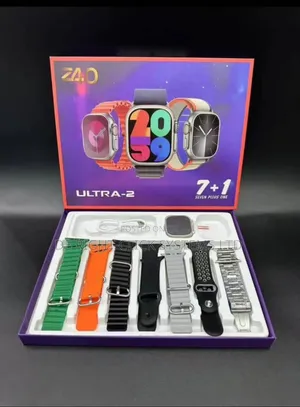 Z40 Ultra-2 Smart Watch 7 + 1 Straps - Hd Display - Men Women Wear