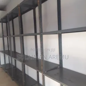 Clean Used Supermarket Shelves