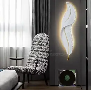 Modern Nordic Creative Feather Led Light