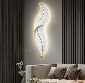 Modern Nordic Creative Feather Led Light