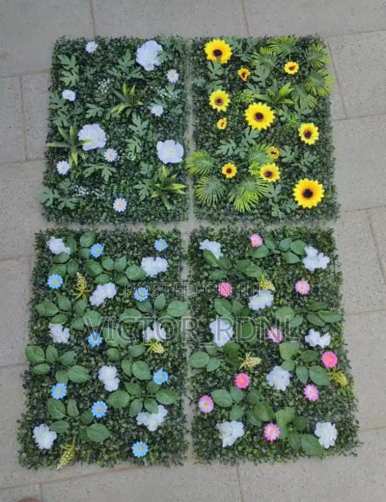Flower Mats for Shops Events