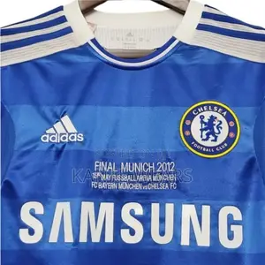 Adidas Chelsea 2012 Champions League Final Retro Home Jersey