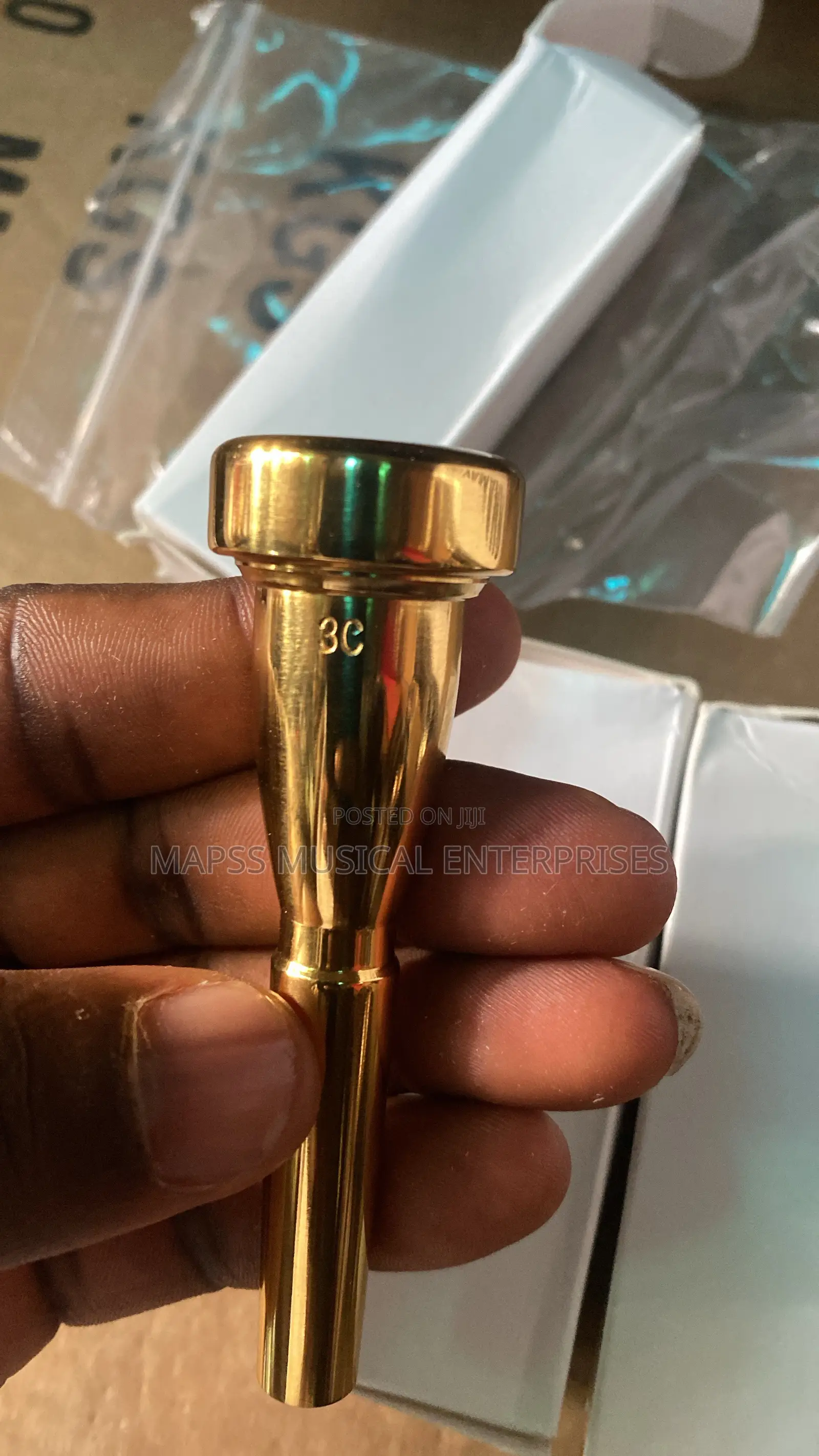 Monette 3c Trumpet Mouthpiece.