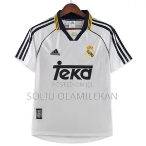 Adidas Real Madrid 1998/2000 Retro Home Jersey
