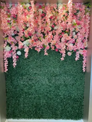 Green Flower Mat