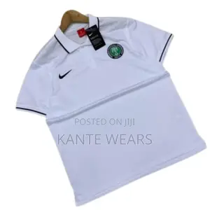 Nike Nigeria National Team Polo Jersey - White