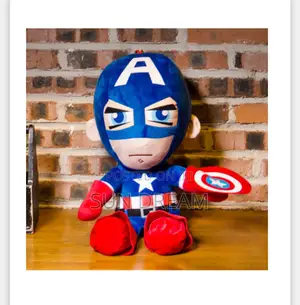 Stuffed Toys Captain America Spidey Spider Man Toy Boy Gift