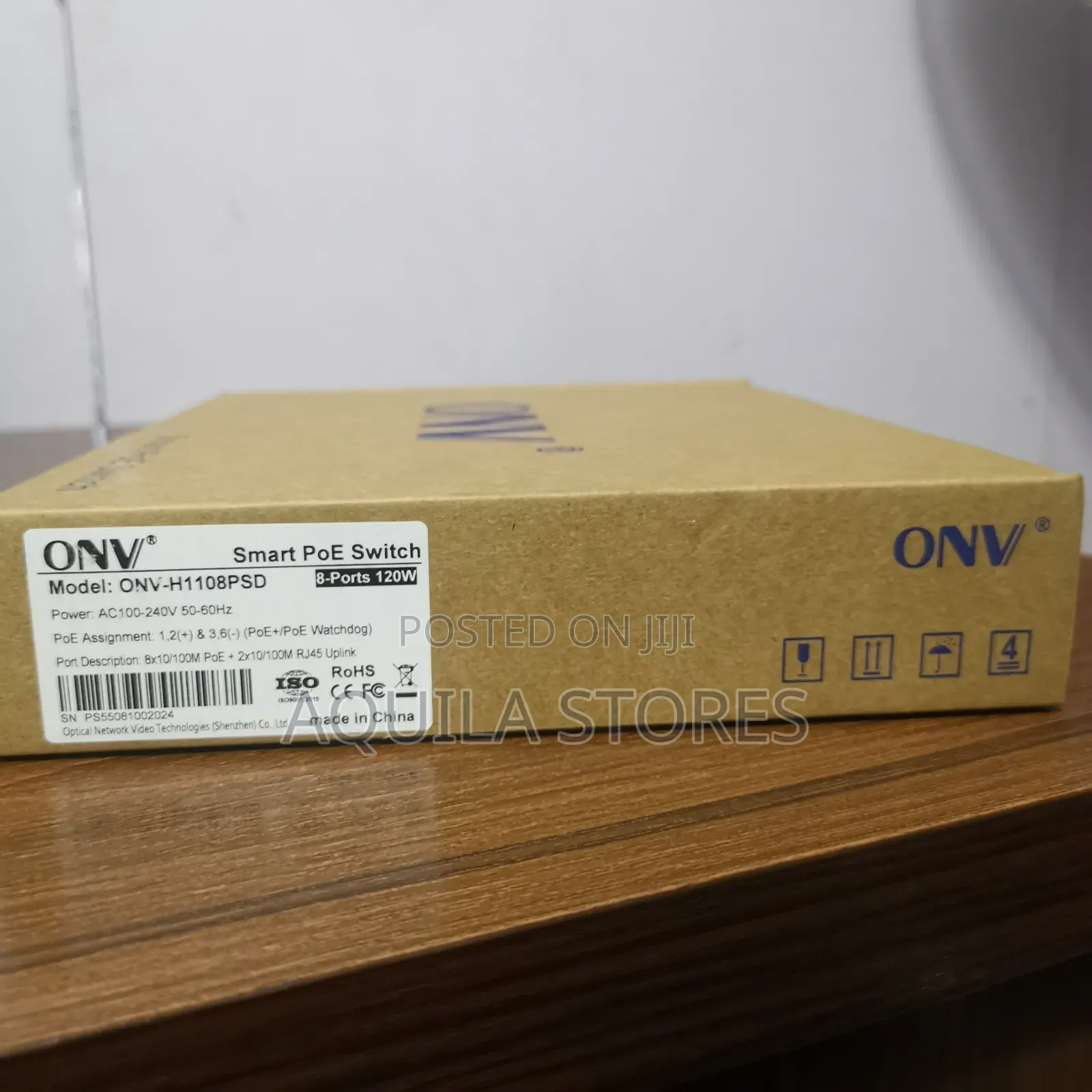 Onv 8 Port Smart Poe Switch