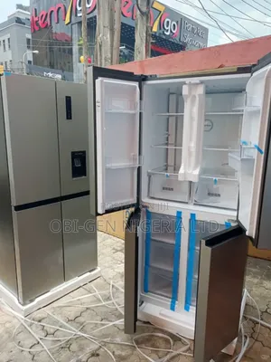 Aucma Inverter Refrigerator 439l Rf-432wy Side-by-side  Set