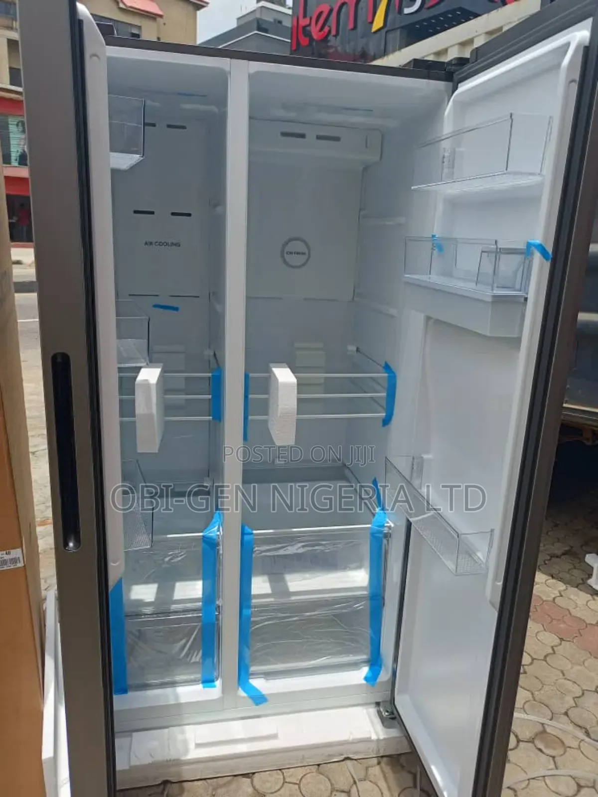 Aucma Inverter Refrigerator 439l Rf-432wy Side-by-side  Set