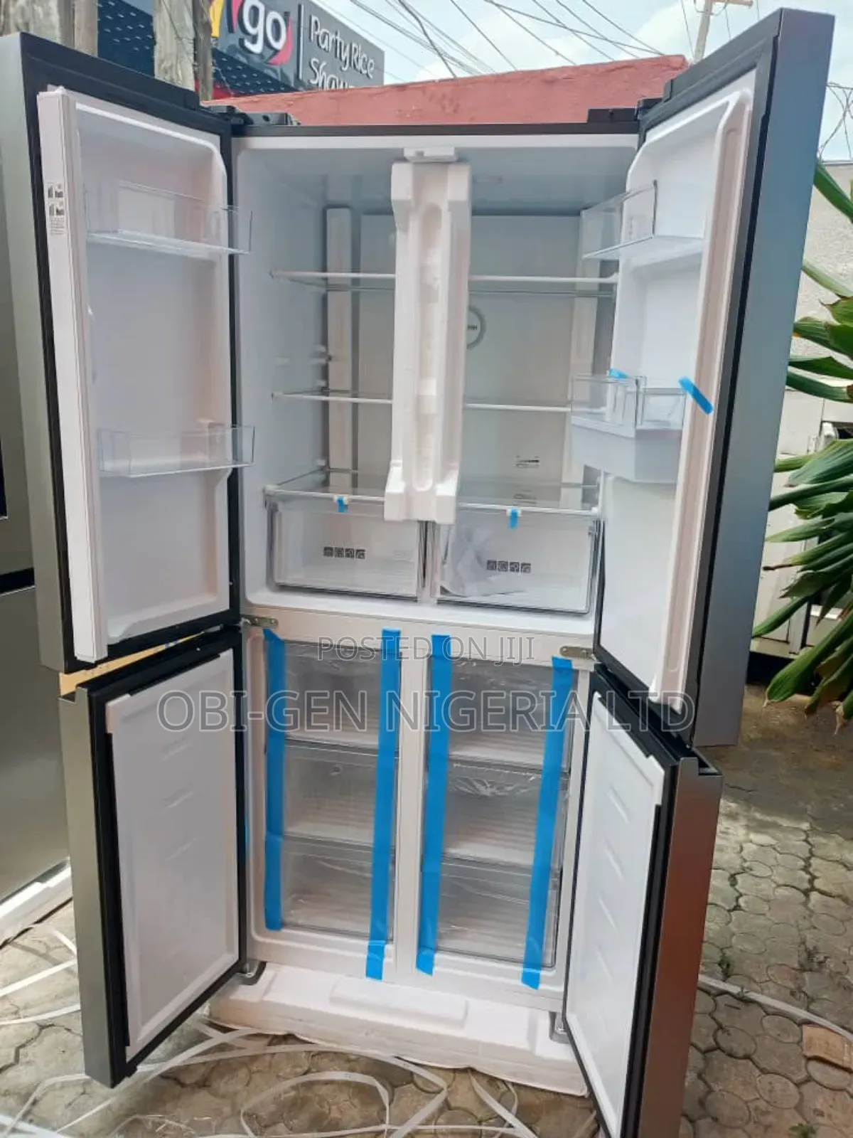 Aucma Inverter Refrigerator 439l Rf-432wy Side-by-side  Set