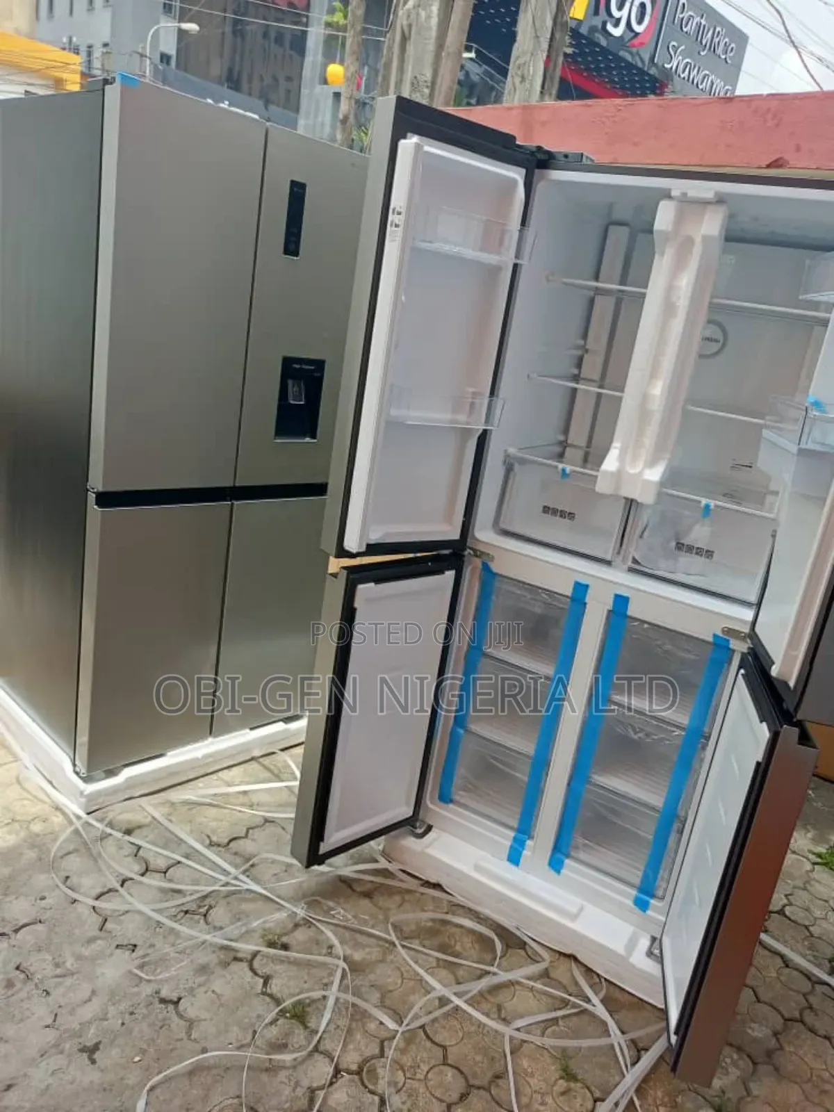 Aucma Inverter Refrigerator 439l Rf-432wy Side-by-side  Set