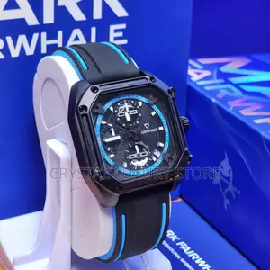Mark Farewhale Quality Men Rubber Strap Wristwatch