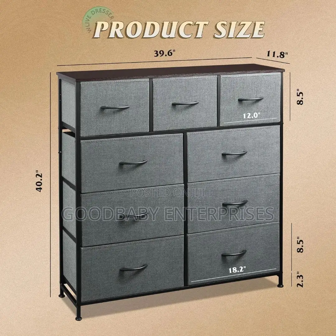 Fabric Chest Drawer(Wardrobe)