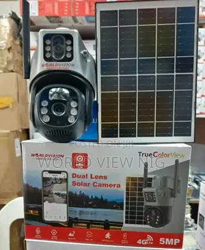 Dual Lens 4g Solar Camera