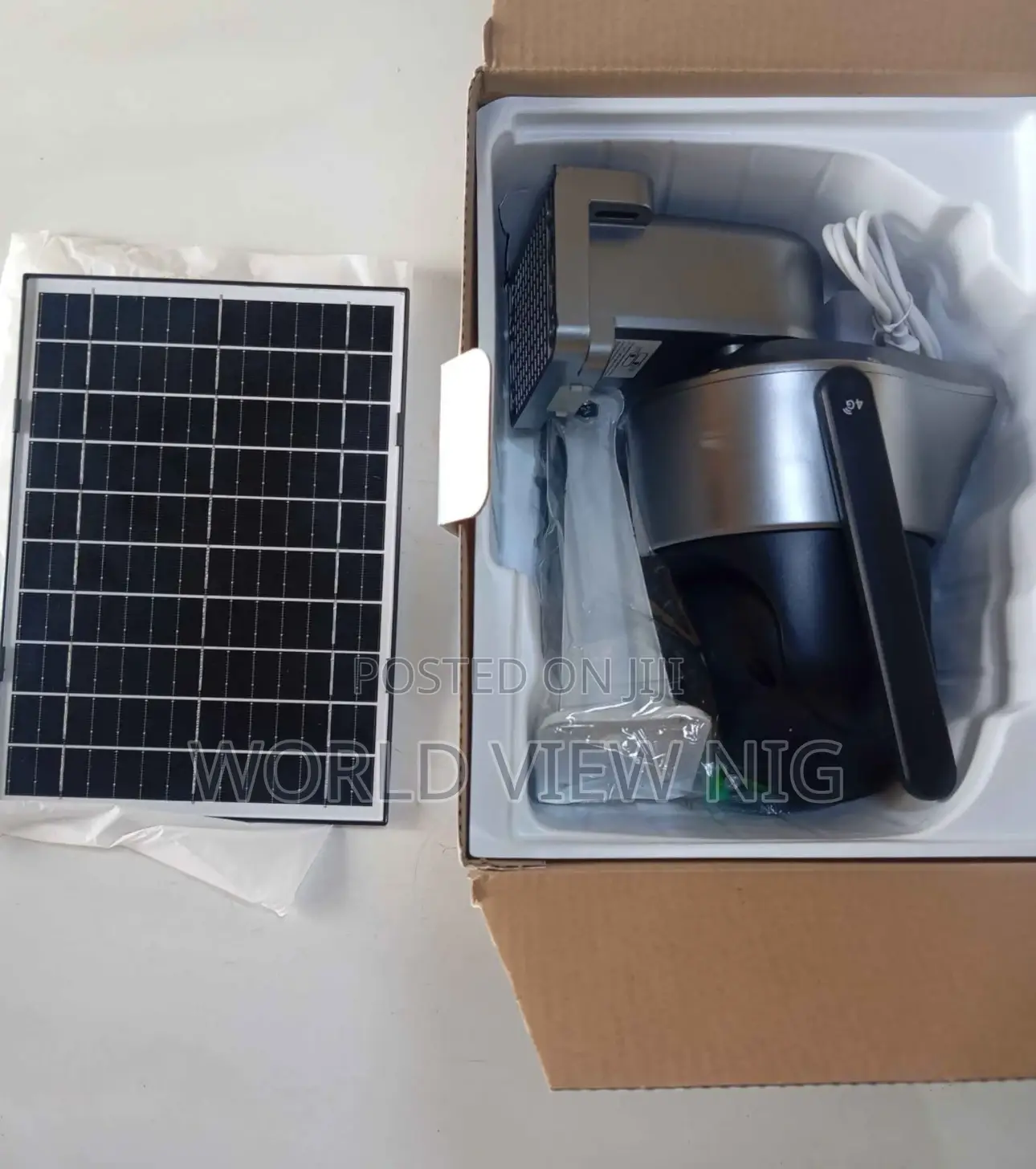 V380 PTZ Solar Dual View Camera