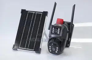 Solar CCTV Camera Dual Lens