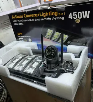 CCTV Camera With Solar Street Light