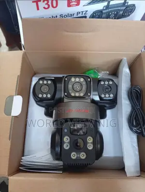Triple Lenses CCTV Camera 4g
