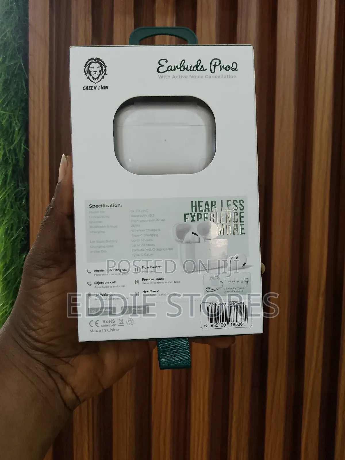 Green Lion Wireless Bluetooth Earbuds Pro 2