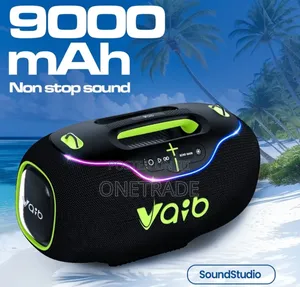 Vaib Soundstudio – Ultimate 110w High-Powered Wireless Speaker System