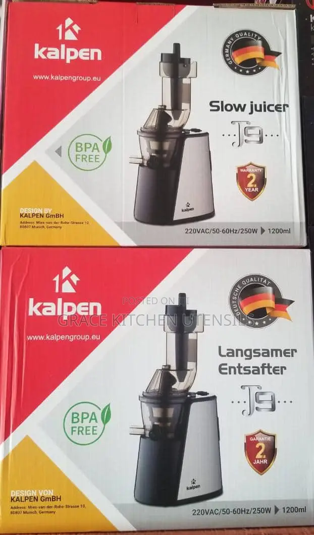 Kalpen > Slow Juicer 250watt