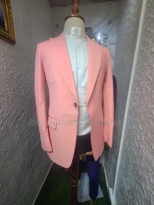 Designer Pink Suit Ready-Made Suits at Jerrysmartbest Collections