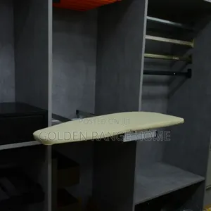 Built-in Swivel and Foldable Ironing Board