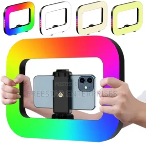 Handheld Led RGB Ring Light Selfie Light Phone Video Stabilizer
