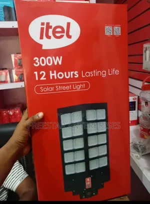 Itel 300w Solar Street Light.