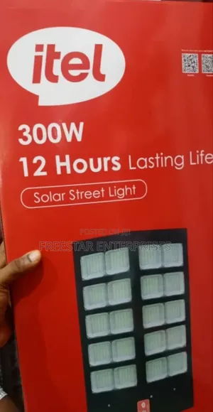 Itel 300w Solar Street Light.