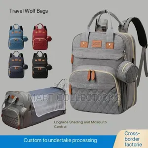 High Quality Nursing/Maternity Bag – Baby Bed + Purse + Usb Charger