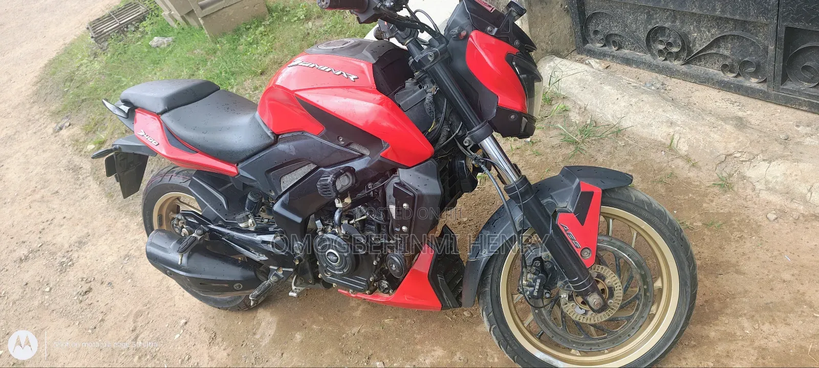 Bajaj Dominar 400 2022 Red