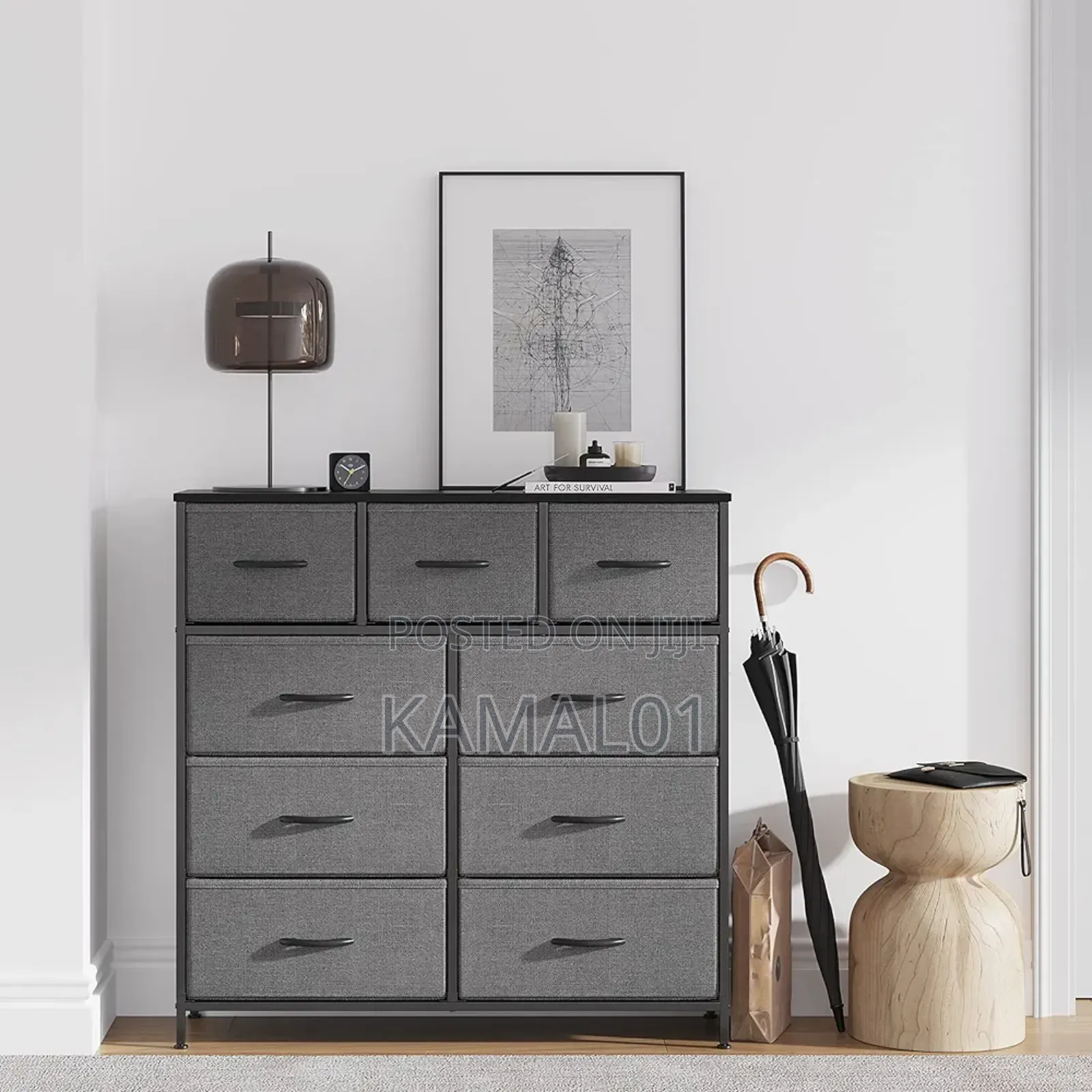 Fabric Chest Drawer 9 Drawer Storage Organizer