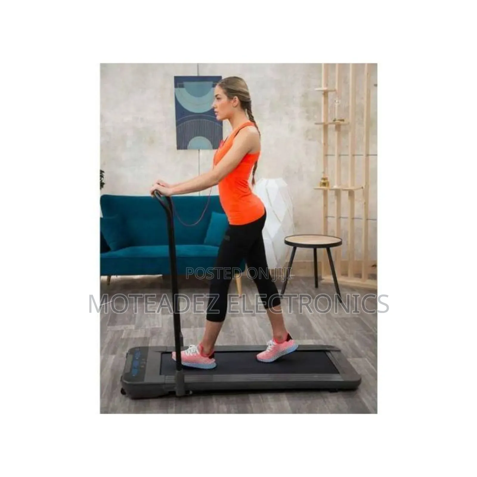 2in1 Super Pro Platform Foldable Fitness Treadmill With Led Display