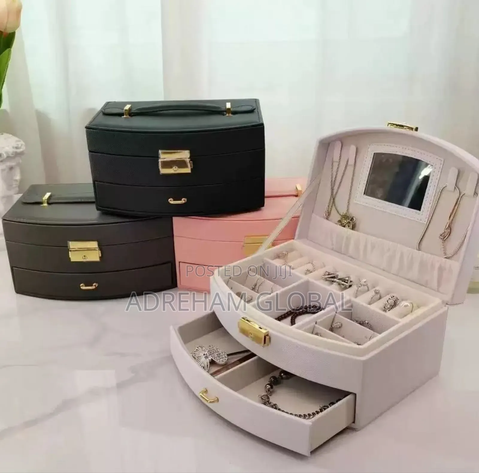 Jewelry Box With Mirror